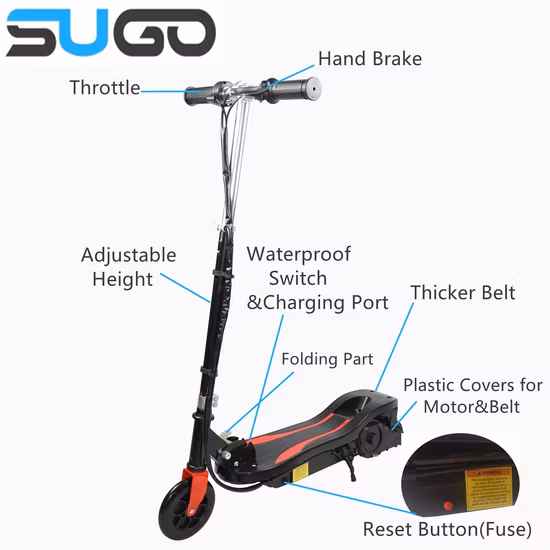 Scooter elettrico per bambini a due ruote pieghevole E-Scooter originale all'ingrosso originale del fornitore della Cina